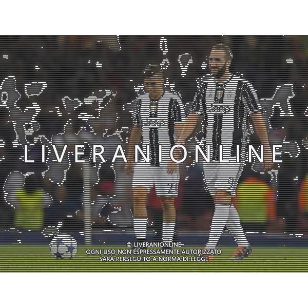 UEFA Champions League 2016/2017 Finale Cardiff (Galles) - 03.06.2017 Juventus-Real Madrid Nella Foto:delusione higuain e dybala /Ph.Vitez-Ag. Aldo Liverani