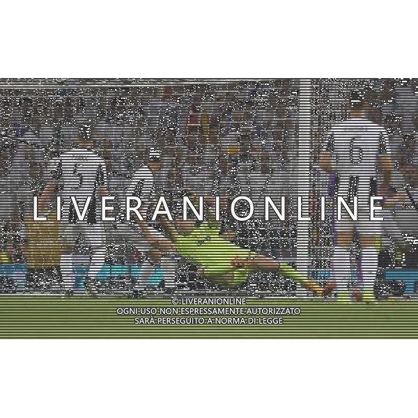 UEFA Champions League 2016/2017 Finale Cardiff (Galles) - 03.06.2017 Juventus-Real Madrid Nella Foto: gianluigi buffon battuto sul secondo gol di cristiano ronaldo /Ph.Vitez-Ag. Aldo Liverani