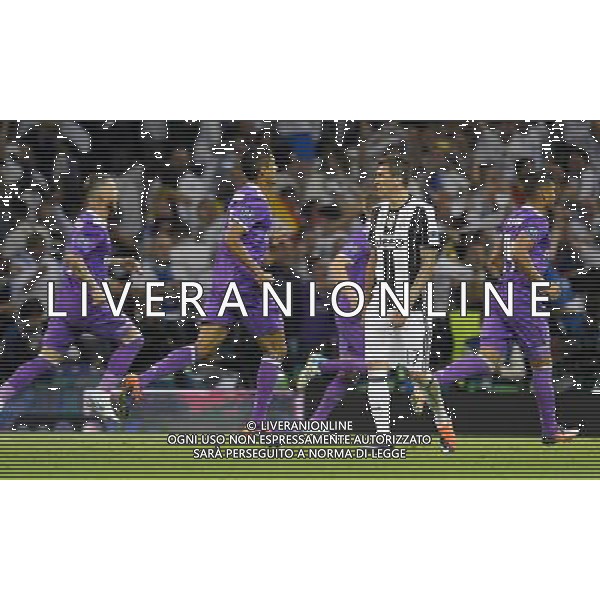 UEFA Champions League 2016/2017 Finale Cardiff (Galles) - 03.06.2017 Juventus-Real Madrid Nella Foto: esultanza dopo il secondo gol di cristiano ronaldo -delusione mandzukic /Ph.Vitez-Ag. Aldo Liverani