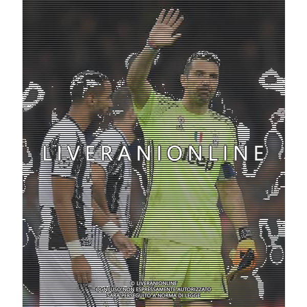 UEFA Champions League 2016/2017 Finale Cardiff (Galles) - 03.06.2017 Juventus-Real Madrid Nella Foto:delusione di gianluigi buffon a fine gara /Ph.Vitez-Ag. Aldo Liverani