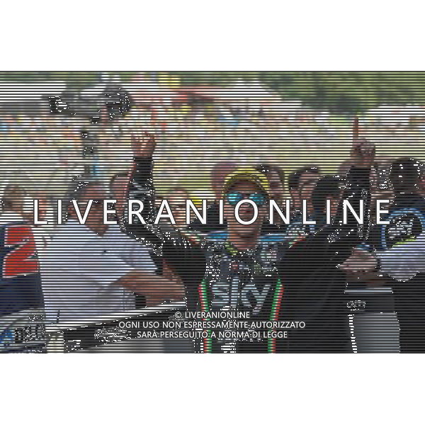 04.06.2017.Circuito Internazionale del Mugello.Scarperia, Italia. Moto3 Podio. Andrea Migno. FOTO G.PIAZZOLLA-AG ALDO LIVERANI SAS