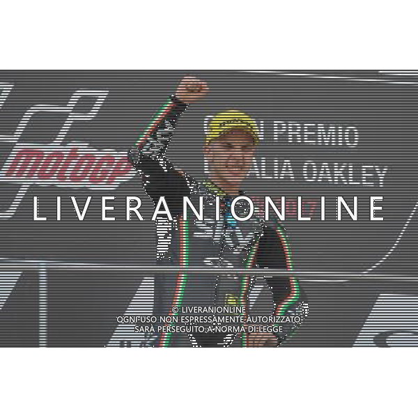 04.06.2017.Circuito Internazionale del Mugello.Scarperia, Italia. Moto3 Podio. Andrea Migno. FOTO G.PIAZZOLLA-AG ALDO LIVERANI SAS