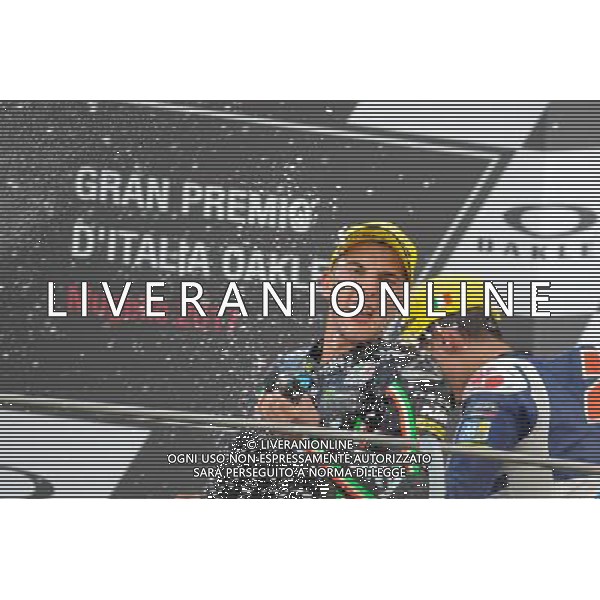 04.06.2017.Circuito Internazionale del Mugello.Scarperia, Italia. Moto3 Podio. Andrea Migno. FOTO G.PIAZZOLLA-AG ALDO LIVERANI SAS