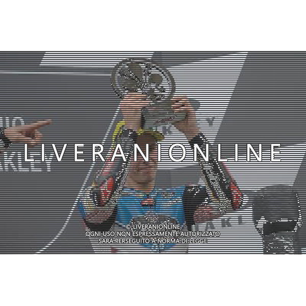 04.06.2017. Circuito Internazionale del Mugello. Moto2 podio. FOTO G.PIAZZOLLA-AG ALDO LIVERANI SAS