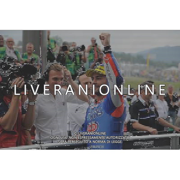 04.06.2017. Circuito Internazionale del Mugello. Moto2 podio. FOTO G.PIAZZOLLA-AG ALDO LIVERANI SAS