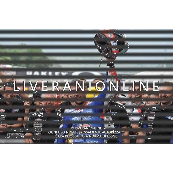 04.06.2017. Circuito Internazionale del Mugello. Moto2 podio. FOTO G.PIAZZOLLA-AG ALDO LIVERANI SAS