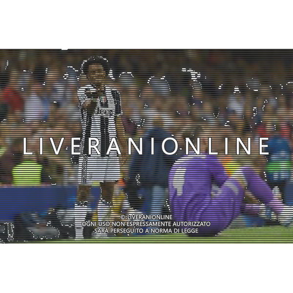 2017.06.03 Cardiff Pilka nozna Final UEFA Liga Mistrzow sezon 2016/2017 Juventus Turyn - Real Madryt N/z Juan Cuadrado Sergio Ramos czerwona karta (red card) Foto Pawel Andrachiewicz / PressFocus 2017.06.03 Cardiff Football Final UEFA Champions League season 2016/2017 FC Juventus Turin - Real Madrid Juan Cuadrado Sergio Ramos czerwona karta (red card) Credit: Pawel Andrachiewicz / PressFocus / NEWSPIX.PL --- Newspix.pl POLAND OUT!!! *** Local Caption *** www.newspix.pl mail us: info@newspix.pl call us: 0048 022 23 22 222 --- Polish Picture Agency by Ringier Axel Springer Poland