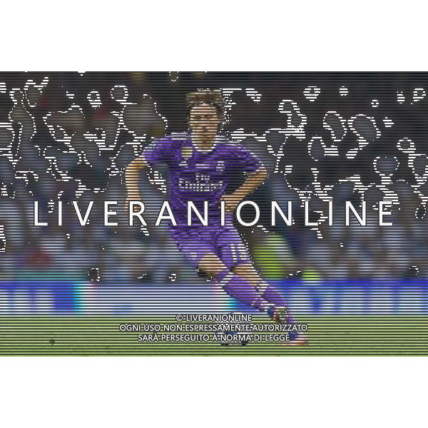 2017.06.03 Cardiff Pilka nozna Final UEFA Liga Mistrzow sezon 2016/2017 Juventus Turyn - Real Madryt N/z Luka Modric Foto Pawel Andrachiewicz / PressFocus 2017.06.03 Cardiff Football Final UEFA Champions League season 2016/2017 FC Juventus Turin - Real Madrid Luka Modric Credit: Pawel Andrachiewicz / PressFocus / NEWSPIX.PL --- Newspix.pl POLAND OUT!!! *** Local Caption *** www.newspix.pl mail us: info@newspix.pl call us: 0048 022 23 22 222 --- Polish Picture Agency by Ringier Axel Springer Poland