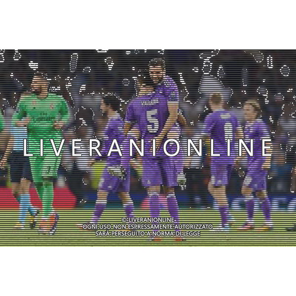 2017.06.03 Cardiff Pilka nozna Final UEFA Liga Mistrzow sezon 2016/2017 Juventus Turyn - Real Madryt N/z radosc Real wygrywa Lige Mistrzow Foto Pawel Andrachiewicz / PressFocus 2017.06.03 Cardiff Football Final UEFA Champions League season 2016/2017 FC Juventus Turin - Real Madrid radosc Real wygrywa Lige Mistrzow Credit: Pawel Andrachiewicz / PressFocus / NEWSPIX.PL --- Newspix.pl POLAND OUT!!! *** Local Caption *** www.newspix.pl mail us: info@newspix.pl call us: 0048 022 23 22 222 --- Polish Picture Agency by Ringier Axel Springer Poland