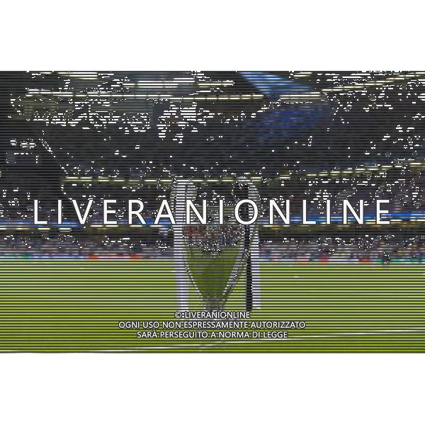 2017.06.03 Cardiff Pilka nozna Final UEFA Liga Mistrzow sezon 2016/2017 Juventus Turyn - Real Madryt N/z Puchar Trofeum Foto Pawel Andrachiewicz / PressFocus 2017.06.03 Cardiff Football Final UEFA Champions League season 2016/2017 FC Juventus Turin - Real Madrid Puchar Trofeum Credit: Pawel Andrachiewicz / PressFocus / NEWSPIX.PL --- Newspix.pl POLAND OUT!!! *** Local Caption *** www.newspix.pl mail us: info@newspix.pl call us: 0048 022 23 22 222 --- Polish Picture Agency by Ringier Axel Springer Poland