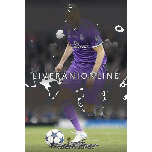 UEFA Champions League 2016/2017 Finale Cardiff (Galles) - 03.06.2017 Juventus-Real Madrid Nella Foto:Benzema Karim /Ph.Vitez-Ag. Aldo Liverani