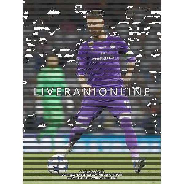 UEFA Champions League 2016/2017 Finale Cardiff (Galles) - 03.06.2017 Juventus-Real Madrid Nella Foto:Sergio Ramos /Ph.Vitez-Ag. Aldo Liverani