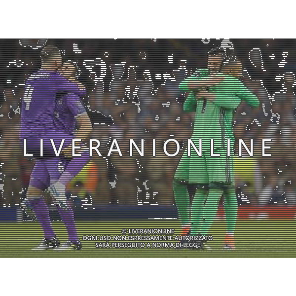 UEFA Champions League 2016/2017 Finale Cardiff (Galles) - 03.06.2017 Juventus-Real Madrid Nella Foto:Sergio Ramos Nacho Keylor Navas e Kiko Casilla /Ph.Vitez-Ag. Aldo Liverani