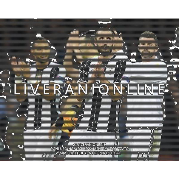 UEFA Champions League 2016/2017 Finale Cardiff (Galles) - 03.06.2017 Juventus-Real Madrid Nella Foto:Chiellini Giorgio e Barzagli Andrea /Ph.Vitez-Ag. Aldo Liverani