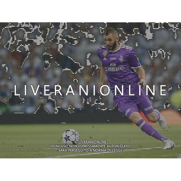 UEFA Champions League 2016/2017 Finale Cardiff (Galles) - 03.06.2017 Juventus-Real Madrid Nella Foto:Benzema Karim /Ph.Vitez-Ag. Aldo Liverani