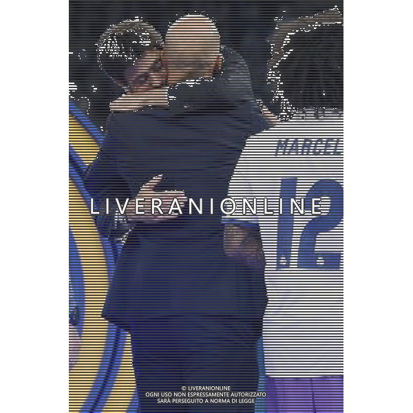 UEFA Champions League 2016/2017 Finale Cardiff (Galles) - 03.06.2017 Juventus-Real Madrid Nella Foto:Andrea Agnelli e Zinedine Zidane /Ph.Vitez-Ag. Aldo Liverani