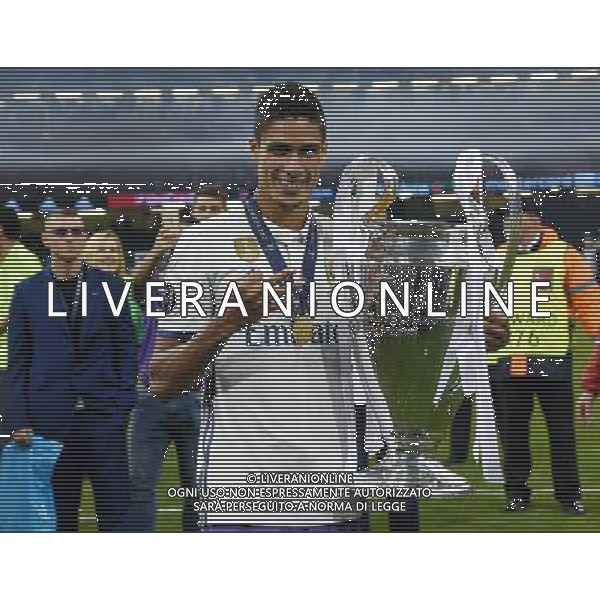 UEFA Champions League 2016/2017 Finale Cardiff (Galles) - 03.06.2017 Juventus-Real Madrid Nella Foto:Varane Raphael /Ph.Vitez-Ag. Aldo Liverani