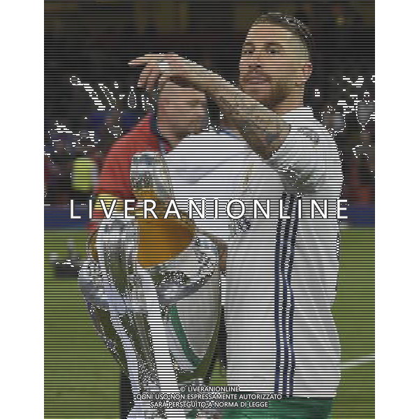 UEFA Champions League 2016/2017 Finale Cardiff (Galles) - 03.06.2017 Juventus-Real Madrid Nella Foto:Sergio Ramos /Ph.Vitez-Ag. Aldo Liverani