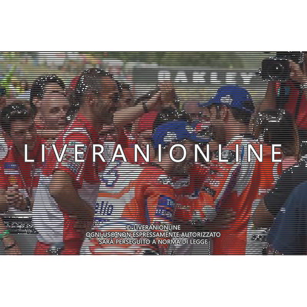 04.06.2017.Circuito Internazionale del Mugello. Scarperia, Italia. Andrea Dovizioso e Danilo Petrucci. FOTO G.PIAZZOLLA-AG ALDO LIVERANI SAS
