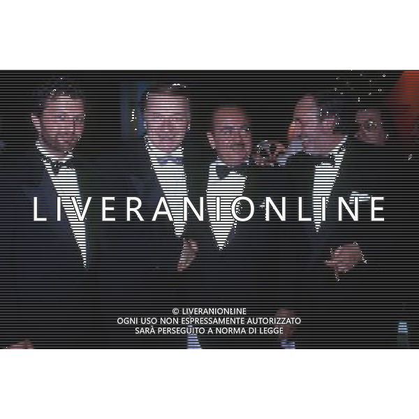 Lo Sceicco Adnan Khashoggi (Kashoggi) imprenditore saudita - Retrospettiva nella foto nel 1991 con Pier Quinto Cariaggi ©ARCHIVIO / AGENZIA ALDO LIVERANI SAS