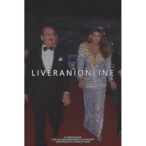 Lo Sceicco Adnan Khashoggi (Kashoggi) imprenditore saudita - Retrospettiva nella foto con la moglie nel 1991 ©ARCHIVIO / AGENZIA ALDO LIVERANI SAS