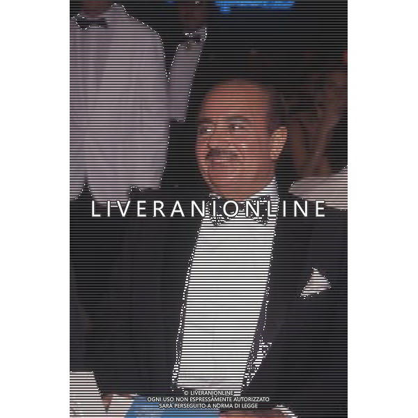 Lo Sceicco Adnan Khashoggi (Kashoggi) imprenditore saudita - Retrospettiva nella foto nel 1991 ©ARCHIVIO / AGENZIA ALDO LIVERANI SAS