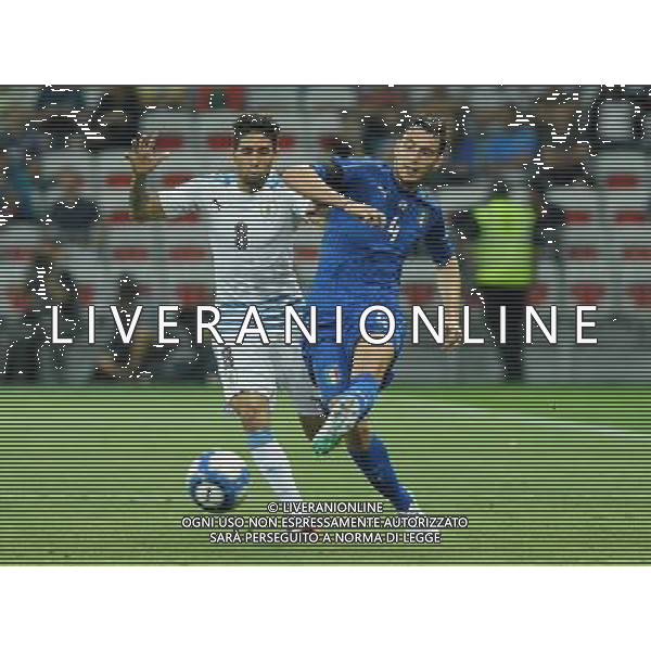 Amichevole Nizza (Francia) - 07.06.2017 Italia-Uruguay Nella Foto:darmian urretaviscaya /Ph.Vitez-Ag. Aldo Liverani