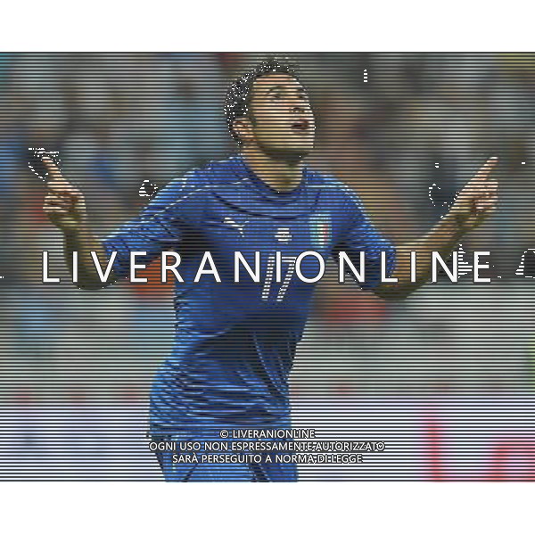 Amichevole Nizza (Francia) - 07.06.2017 Italia-Uruguay Nella Foto:eder esultanza dopo il gol /Ph.Vitez-Ag. Aldo Liverani