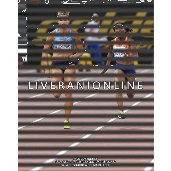 Golden Gala Pietro Mennea di Atletica 2017 Roma - 08.06.2017 Nella Foto:SCHIPPERS Dafne, TA LOU Marie-Josee /Ph.Vitez-Ag. Aldo Liverani