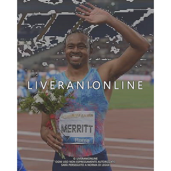 Golden Gala Pietro Mennea di Atletica 2017 Roma - 08.06.2017 Nella Foto:MERRITT Aries /Ph.Vitez-Ag. Aldo Liverani