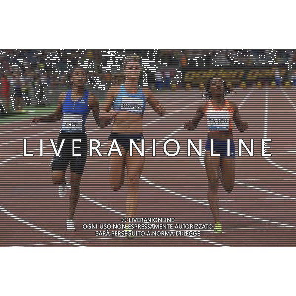 Golden Gala Pietro Mennea di Atletica 2017 Roma - 08.06.2017 Nella Foto:SCHIPPERS Dafne, TA LOU Marie-Josee, AHYE Michelle-Lee /Ph.Vitez-Ag. Aldo Liverani