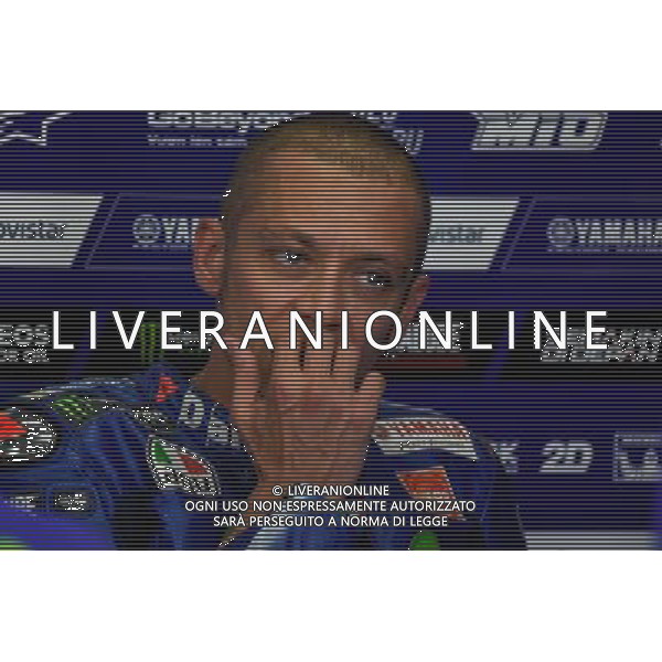 09.06.2017.Circuito di Barcelona. Montmelo, Catalunia, Spagna. Prove libere.Valentino Rossi. Â©PIAZZOLLA / AGENZIA ALDO LIVERANI SAS