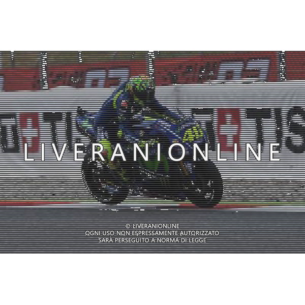 09.06.2017.Circuito di Barcelona. Montmelo, Catalunia, Spagna. Prove libere.Valentino Rossi. Â©PIAZZOLLA / AGENZIA ALDO LIVERANI SAS
