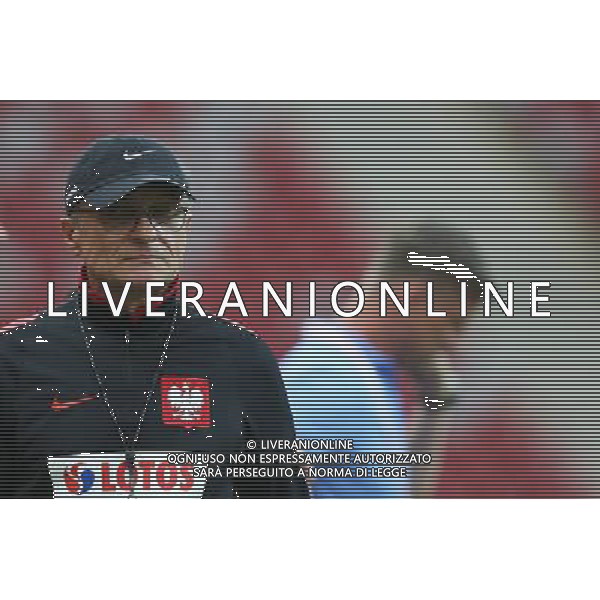 09.06.2017 WARSZAWA PGE STADION NARODOWY PILKA NOZNA (FOOTBALL) OFICJALNA KONFERENCJA PRASOWA I TRENING REPREZENTACJI POLSKI PRZED MECZEM ELIMINACJI MISTRZOSTW SWIATA Z RUMUNIA NZ ADAM NAWALKA - TRENER, HEAD COACH, SELEKCJONER FOTO LUKASZ GROCHALA/CYFRASPORT/NEWSPIX.PL --- Newspix.pl AG ALDO LIVERANI SAS *** Local Caption *** www.newspix.pl mail us: info@newspix.pl call us: 0048 022 23 22 222 --- Polish Picture Agency by Ringier Axel Springer Poland