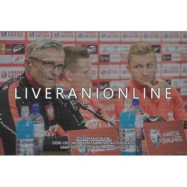 2017.06.09, Warszawa, PGE Narodowy, Pilka nozna, Konferencja prasowa przed meczem Elimnacji Mistrzostw Swiata Polska - Rumunia N/z Trener Adam Nawalka, Jakub Blaszczykowski Foto Rafal Oleksiewicz / PressFocus/NEWSPIX.PL --- Newspix.pl AG ALDO LIVERANI SAS *** Local Caption *** www.newspix.pl mail us: info@newspix.pl call us: 0048 022 23 22 222 --- Polish Picture Agency by Ringier Axel Springer Poland
