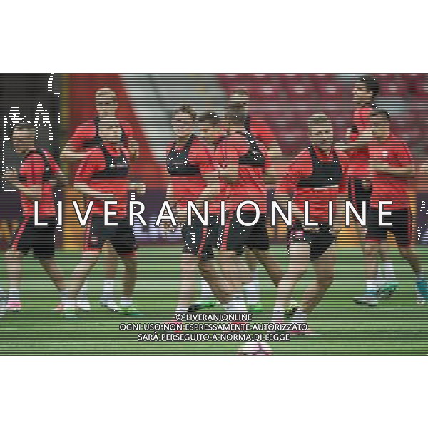 2017.06.09, Warszawa, PGE Narodowy, Pilka nozna, Trening przed meczem Elimnacji Mistrzostw Swiata Polska - Rumunia N/z Lukasz Piszczek, Jakub Blaszczykowski Foto Rafal Oleksiewicz / PressFocus/NEWSPIX.PL --- Newspix.pl AG ALDO LIVERANI SAS *** Local Caption *** www.newspix.pl mail us: info@newspix.pl call us: 0048 022 23 22 222 --- Polish Picture Agency by Ringier Axel Springer Poland