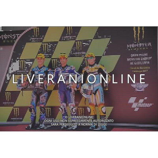 10/06/2017 ircuito di Barcellona, MontmelÃš, Catalunya, Spagna;Aron canet, Jorge Martin, Juanfran Guevara Â©PIAZZOLLA / AGENZIA ALDO LIVERANI SAS