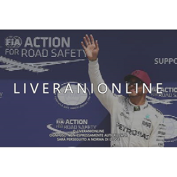 Pole for Lewis Hamilton (GBR) Mercedes AMG F1. 10.06.2017. Formula 1 World Championship, Rd 7, Canadian Grand Prix, Montreal, Canada, Qualifying Day. AG ALDO LIVERANI SAS ONLY ITALY