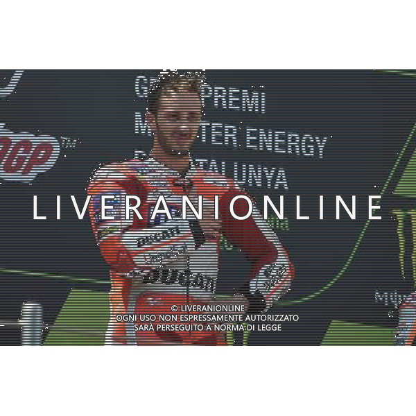 11/06/2017, Circuito di Barcellona, Catalunya, Spagna, Andrea Dovizioso Â©PIAZZOLLA / AGENZIA ALDO LIVERANI SAS - Motomondiale Circuito di Barcellona, Catalunia, Spagna Gara MotoGp 11/06/2017