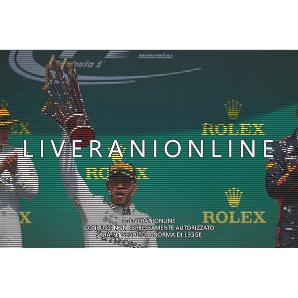 1st place for Lewis Hamilton (GBR) Mercedes AMG F1. 11.06.2017. Formula 1 World Championship, Rd 7, Canadian Grand Prix, Montreal, Canada, Race Day. AG ALDO LIVERANI SAS ONLY ITALY
