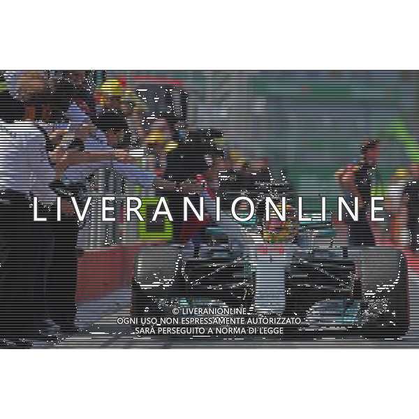 Lewis Hamilton (GBR) Mercedes AMG F1 11.06.2017. Formula 1 World Championship, Rd 7, Canadian Grand Prix, Montreal, Canada, Race Day. / AGENZIA ALDO LIVERANI SAS - ITALY ONLY EDITORIAL USE ONLY