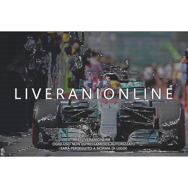 Lewis Hamilton (GBR) Mercedes AMG F1 11.06.2017. Formula 1 World Championship, Rd 7, Canadian Grand Prix, Montreal, Canada, Race Day. / AGENZIA ALDO LIVERANI SAS - ITALY ONLY EDITORIAL USE ONLY