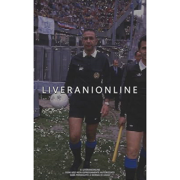 RETROSPETTIVA ROMEO PAPARESTA ARBITRO NELLA FOTO ROMEO PAPARESTA AG ALDO LIVERANI SAS