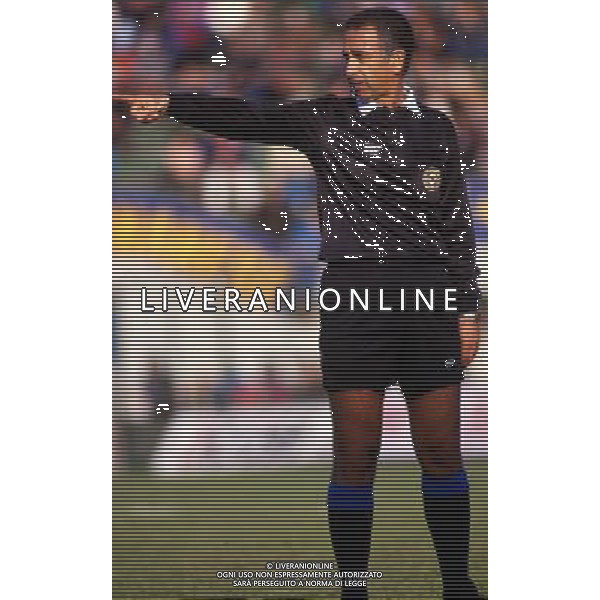 RETROSPETTIVA ROMEO PAPARESTA ARBITRO NELLA FOTO ROMEO PAPARESTA AG ALDO LIVERANI SAS