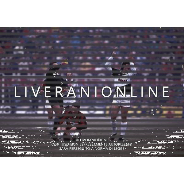 RETROSPETTIVA ROMEO PAPARESTA ARBITRO NELLA FOTO ROMEO PAPARESTA CON DANIELE MASSARO E MASSIMO STORGATO AG ALDO LIVERANI SAS