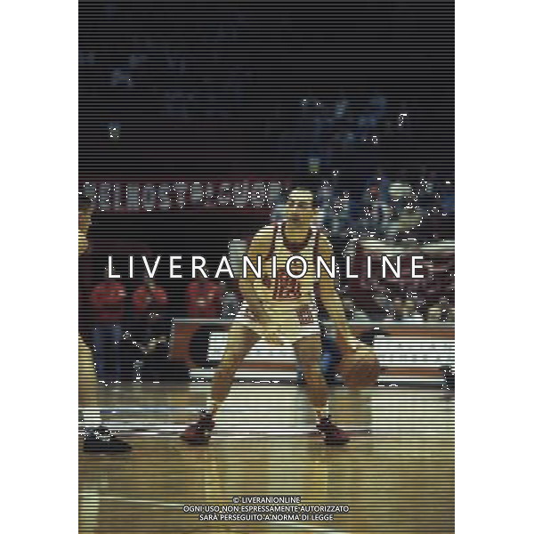 RETROSPETTIVA FLAVIO PORTALUPPI BASKET NELLA FOTO FLAVIO PORTALUPPI CON LA MAGLIA DELLA STEFANEL MILANO AG ALDO LIVERANI SAS