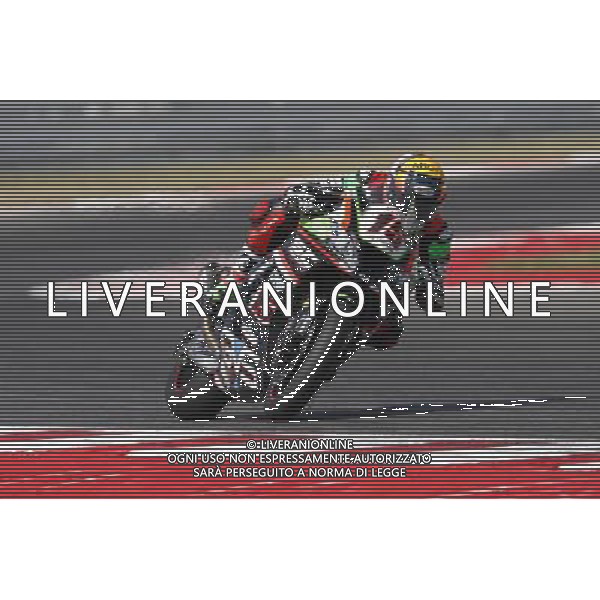 Misano - Campionato Mondiale Superbike 16/06/2017 nella foto: Alex De Angelis (Kawasaki Pedercini Racing) ©Claudio Zamagni/Agenzia Aldo Liverani Alex De Angelis (Kawasaki Pedercini Racing) during Free Practice sesion of the Superbike World Championship Pirelli Riviera di Rimini Round at Misano World Circuit Marco Simoncelli June 16. 2017 in Misano Adriatico Photo credit by Claudio Zamagni/Aldo Liverani Photo Agency