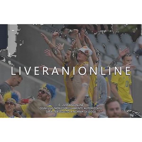 UEFA Campionato Europeo Under 21 Polonia 2017 Gruppo A Kielce (Polonia) - 16.06.2017 Svezia-Inghilterra Nella Foto:tifosi svezia /Ph.Vitez-Ag. Aldo Liverani