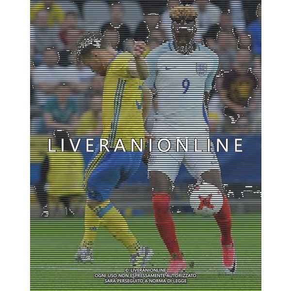 UEFA Campionato Europeo Under 21 Polonia 2017 Gruppo A Kielce (Polonia) - 16.06.2017 Svezia-Inghilterra Nella Foto:tammy abraham-jacob larsson /Ph.Vitez-Ag. Aldo Liverani