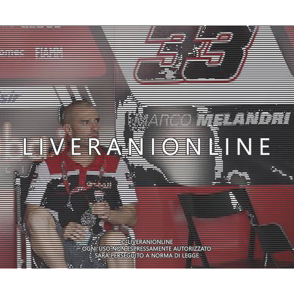 Misano - Campionato Mondiale Superbike 16/06/2017 nella foto: Marco Melandri (Ducati Aruba Racing) Â©Claudio Zamagni/Agenzia Aldo Liverani Marco Melandri (Ducati Aruba Racing) during Free Practice sesion of the Superbike World Championship Pirelli Riviera di Rimini Round at Misano World Circuit Marco Simoncelli June 16. 2017 in Misano Adriatico Photo credit by Claudio Zamagni/Aldo Liverani Photo Agency / AGENZIA ALDO LIVERANI SAS